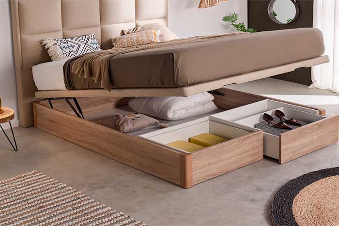 Catálogo de canapés abatibles en nuestra colchonería